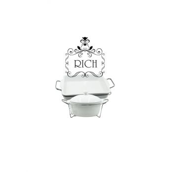 طقم 2 جاط ضيافة خبيز بورسلان