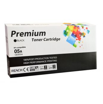 حبر أسود ليزر Hp 05a متوافق مع حبر اتش بي Ce505a