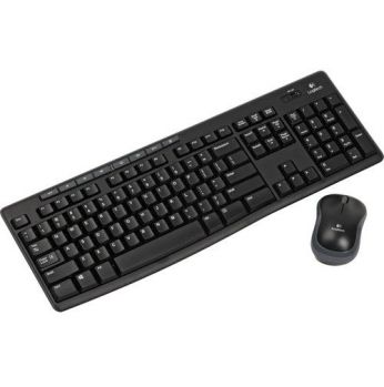 Logitech Wireless Combo MK270 Keyboard and Mouse (Black)