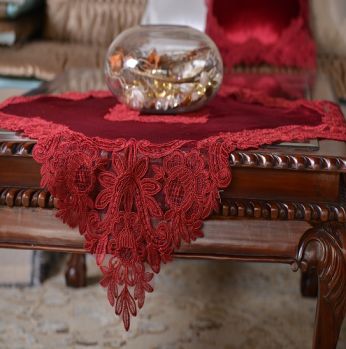 مفرش طاولة جلوريا 90*40 Ashram