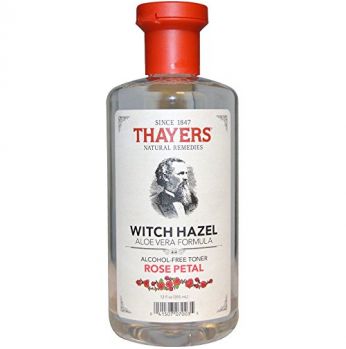Thayers Alcohol-Free Rose Petal Witch Hazel with Aloe Vera, 12 oz