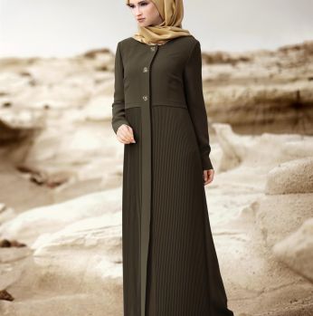 ترانشكوت ألفينا 17-1051 صيفي لون اخضر - نمرة 48