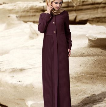 ترانشكوت ألفينا 17-1051 صيفي لون ارجواني - نمرة 46