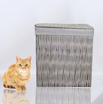 سلة غسيل وسط قش حديد noga