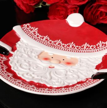 صحن بابا نويل كبير كريسماس 35189