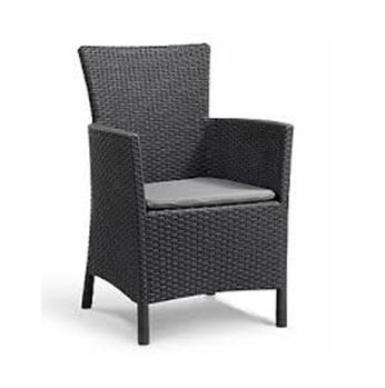 كرسي رتان كامل الجنب montana