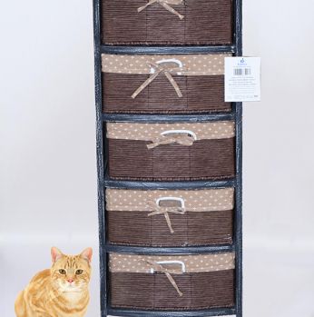 5   جوارير خشب   coffee  5    drawers