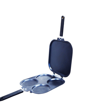 مقلى بان كيك مربع 4عيون