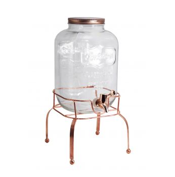 مطربان زجاج 5لتر مع حنفية  ،،honey