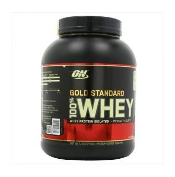 Gold Standard 100% Whey Protein Isolates by Optimum Nutrition 5 Lbs  Double Rich Chocolate