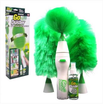 نفاضة أتربة كهربائية مع سبراي تنظيف للأسطح المختلفة