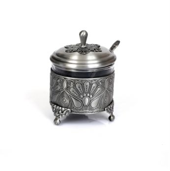 الزجاج / بيوتر طبق السكر