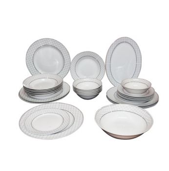 طقم صحون 26 قطعة happy