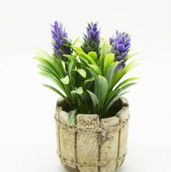 قوار ورد دائري خشب خيط 916628+916627