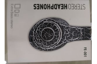 سماعة راس ستيريو STEREO Headphone FE-001 - اسود