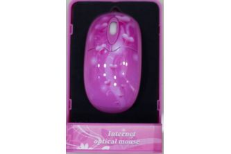 ماوس ليزر Internet Optical Mouse FC-9981R  - متعدد الالوان