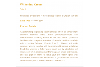 كريم Rivage Whitening Cream Bottle Square 50Ml