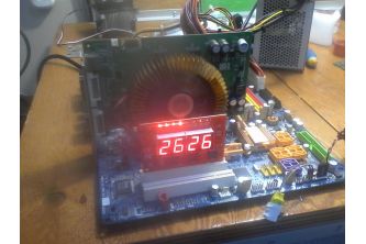 كرت تشخيص وتحديد اخطاء اللوحة الام Motherboard