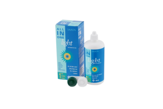 محلول معقم للعدسات اللاصقة - ِAll in One light 100 ml 