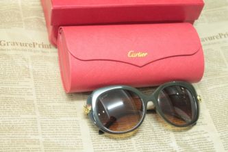  نظارة Cartier Panthere Wild ESW00053 Sunglasses - بني