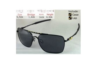  نظارة OAKLEY Sunglasses DEVIATION OO4061-01 - اسود