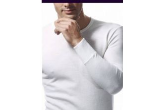 كم طويل رجالي  - XL - white