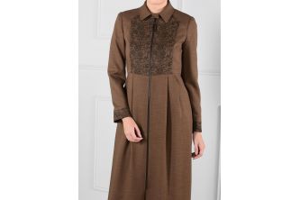 جلباب ALVINA شتوي  - 42 - Camel