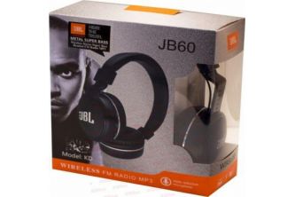 سماعة رائس بلوتوث   ( Jbl60 )   - اسود