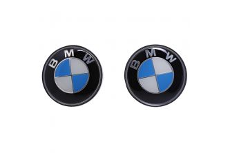 BMW Tyre Wheel Cover, Black