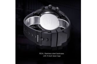 ساعة Weide Analog Digital Black Red Watch