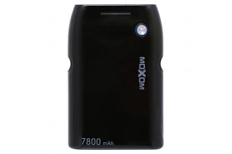 Moxom 7800 mAh Power Bank for Smart Phones - PC257, Black