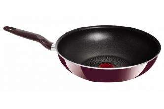 ووك 28سم خمري Tefal Sensorielle