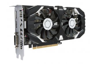MSI GeForce GTX 1050 2GT OC DirectX 12 Graphics Card (Dual Fan)