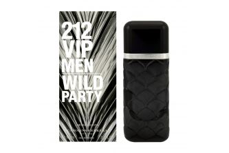  عطر رجالي 212 VIP Wild Party by Carolina Herrera- Eau de Toilette, 100 ML