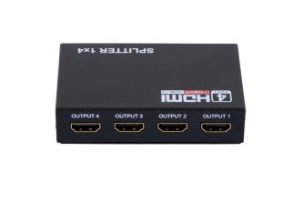 HDMI Splitter 1 input x 4 output with power adapter