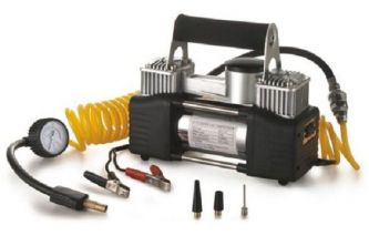 Heavy Duty 2 Cylinder Car Air Compressor