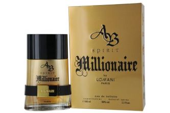  عطر AB Spirit Millionaire By Lomani for Men -Eau de Toilette, 100 ml