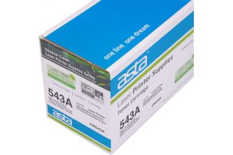 Asta Compatible Toner Cartridge for HP-CB543A 125A, Magenta [HP-CB543A(125A)]