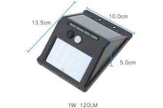ضوء الطاقة الشمسية  Light Sensor Solar Light 16 LEDs 