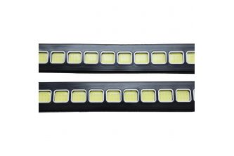 Flexible COB Daytime Running Light for Car, White