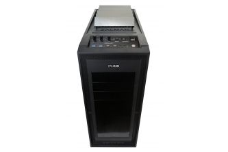 Zalman Full Tower Computer Case with Automatic Heat Ventilation H1 Black