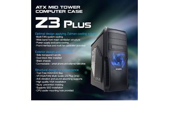 Zalman Z3 Plus ATX Mid Tower Gaming Case Z3 Plus