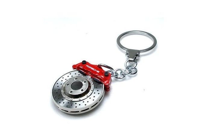 Porsche Disc Brake KeyChain