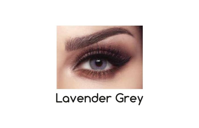 زوج عدسات لاصقة تجميلية من بيلا - elite ‫‬lavender gray