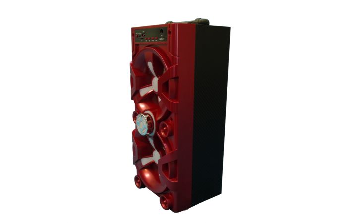 Portable speaker QS-31  - احمر