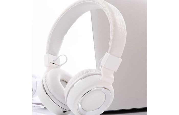 سماعة راس ستيريو Headphone Sound Stereo Tv12  - ابيض