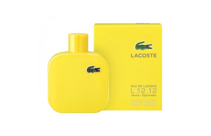 عطر  لاكوست 12.12 الأصفر' Edt للرجال – 100 مل