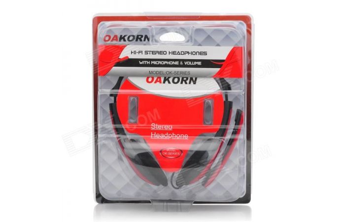 سماعة راس ستيريو Stereo headphone OK-Series - اسود