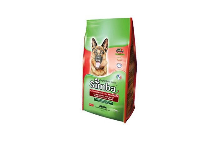  طعام للكلاب SIMBA Dog Croquettes with beef 20 kg