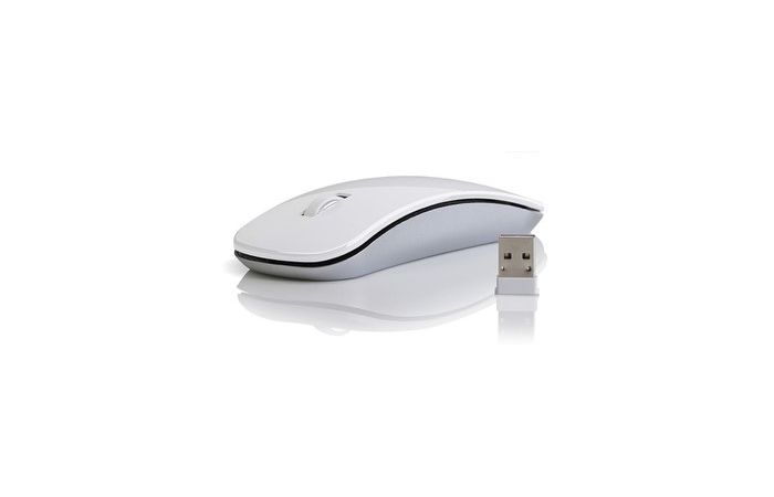 ماوس ويرليسAJAZZ MOUSE WIRELESS i30pro - ابيض